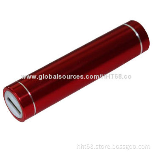 USB Battery Chargers for iPhone/iPad/Samsung/MP3/4 Players, Capacity of 2200/2600mANew